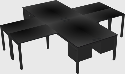 Bureau quadruple