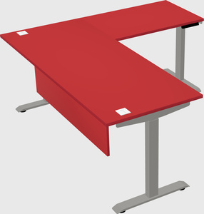 Height-adjustable desk - commercial grade