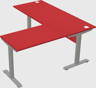 Height-adjustable desk - commercial grade