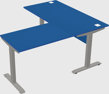 Height-adjustable desk - commercial grade