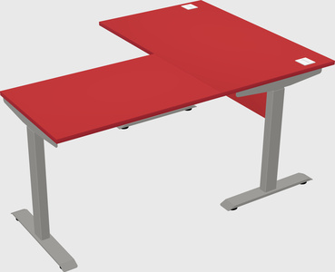 Height-adjustable desk - commercial grade