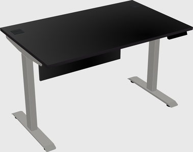 Height-adjustable desk - commercial grade