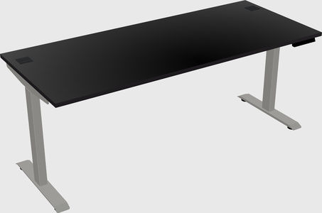Height-adjustable desk - commercial grade