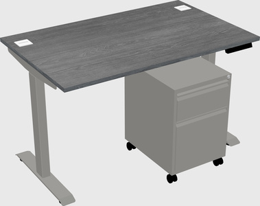 Height-adjustable desk - commercial grade