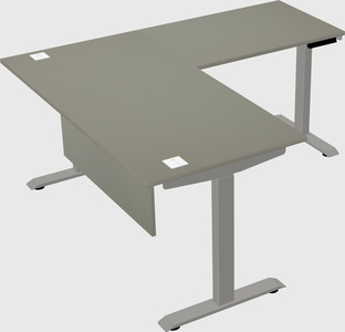 Height-adjustable desk - commercial grade