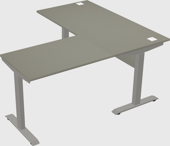Height-adjustable desk - commercial grade