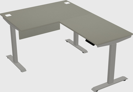Height-adjustable desk - commercial grade