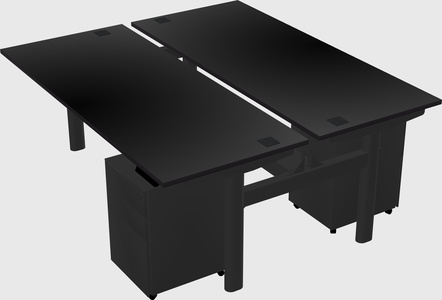Shared electric desk