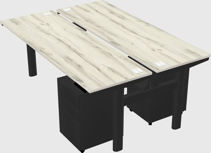 Shared electric desk