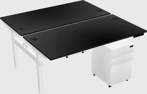 Shared electric desk