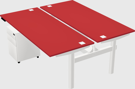 Shared electric desk