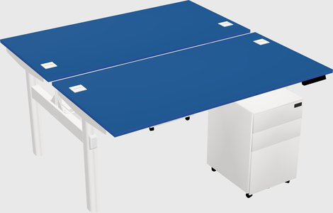 Shared electric desk