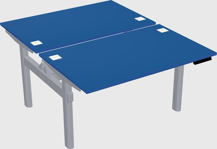 Shared electric desk