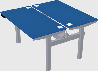 Shared electric desk
