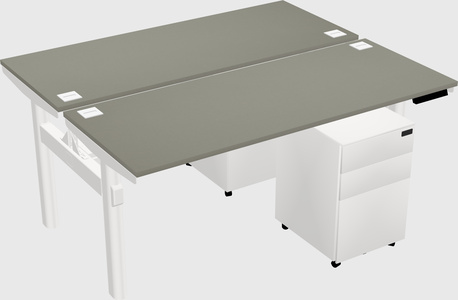 Shared electric desk