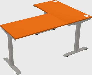 Height-adjustable desk - commercial grade