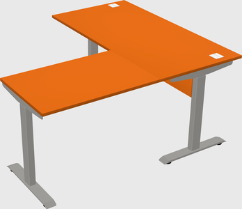 Height-adjustable desk - commercial grade