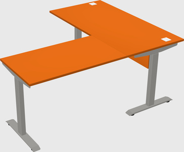 Height-adjustable desk - commercial grade