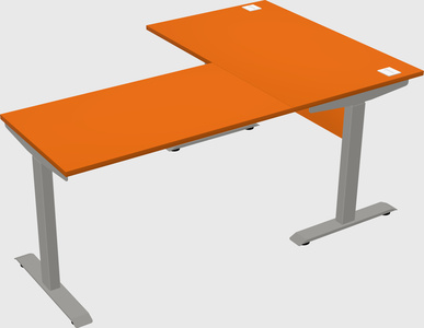 Height-adjustable desk - commercial grade