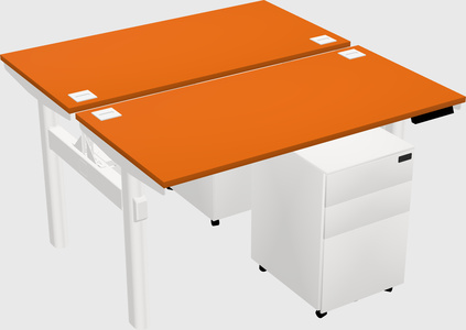 Shared electric desk