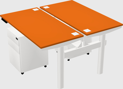 Shared electric desk