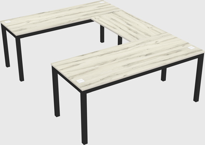 Bureau en forme de u