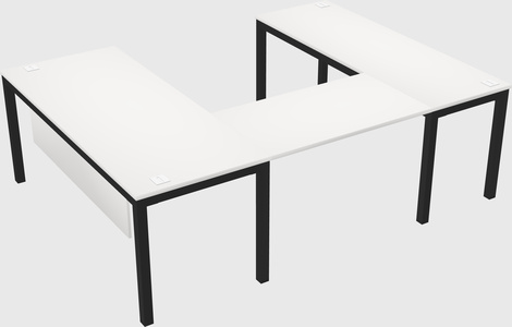 Bureau en forme de u