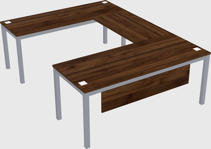 Bureau en forme de u