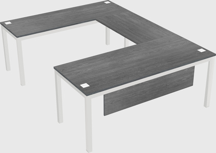 Bureau en forme de u