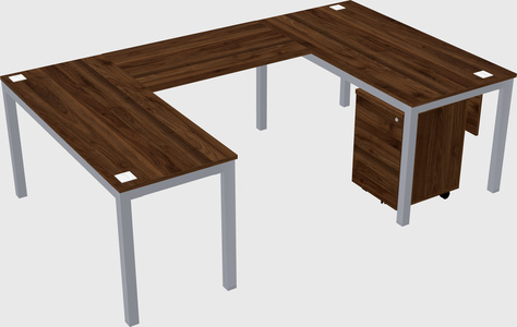 Bureau en forme de u