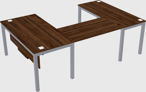 Bureau en forme de u