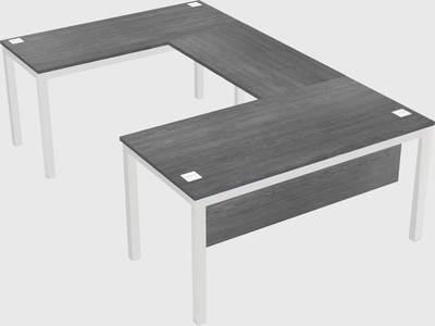 Bureau en forme de u