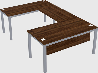 Bureau en forme de u