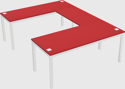 Bureau en forme de u