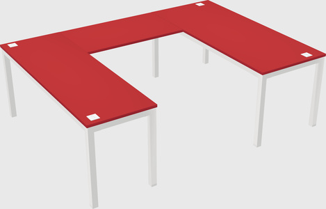 Bureau en forme de u