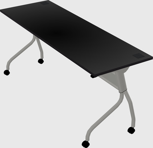 Flip-top table