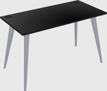 Bureau rectangulaire moderne