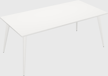 Modern rectangular office desk