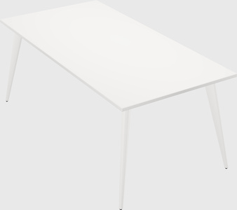 Modern rectangular office desk