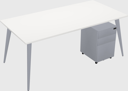 Bureau rectangulaire moderne