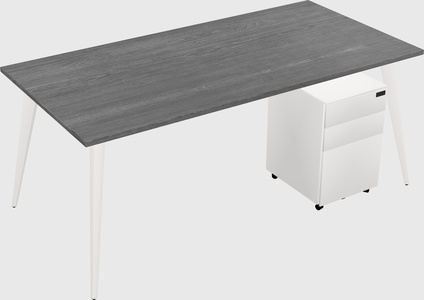 Modern rectangular office desk