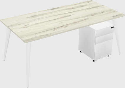 Bureau rectangulaire moderne