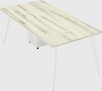 Bureau rectangulaire moderne