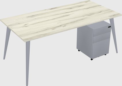 Modern rectangular office desk