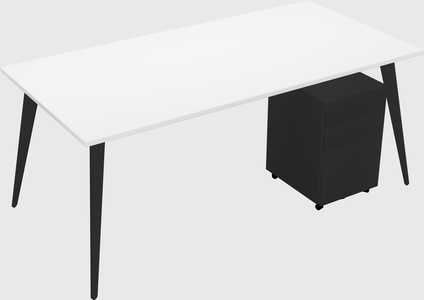 Modern rectangular office desk