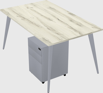 Bureau rectangulaire moderne