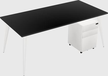 Modern rectangular office desk