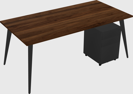 Bureau rectangulaire moderne
