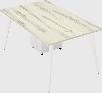 Modern rectangular office desk