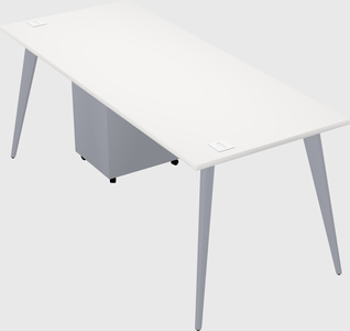 Bureau rectangulaire moderne